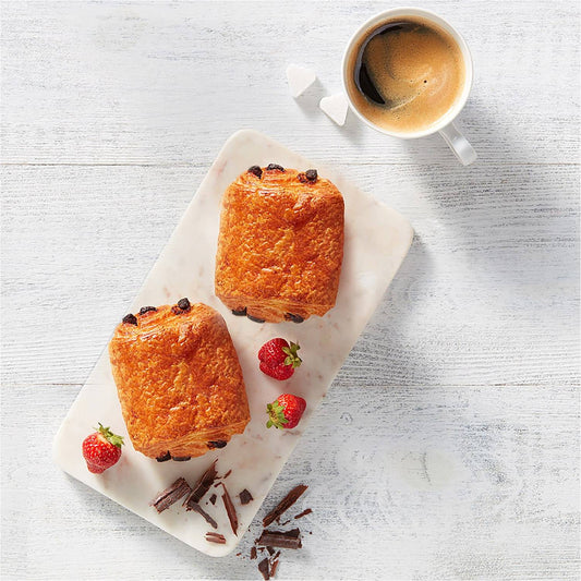 Authentic French Chocolate Croissants – Ready to Bake (Pre-Proofed, Made in France)