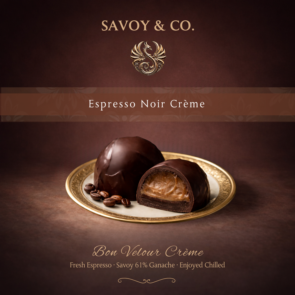 Bon Velour Crème – Espresso Noir - Made Fresh To Order