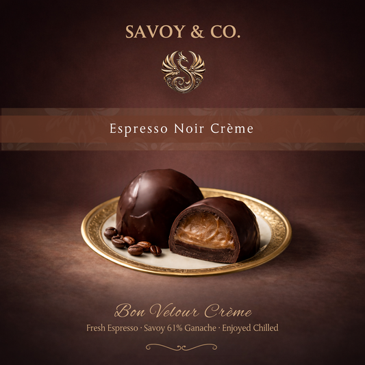 Bon Velour Crème – Espresso Noir - Made Fresh To Order